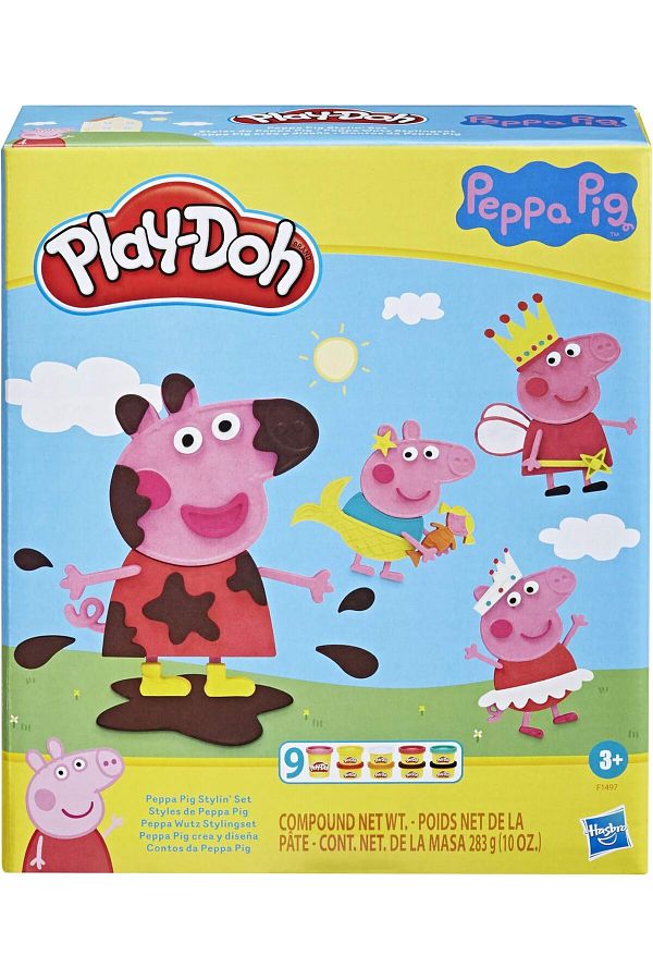 Play Doh-Play-Doh Peppa Pig Stylin Set F1497 1