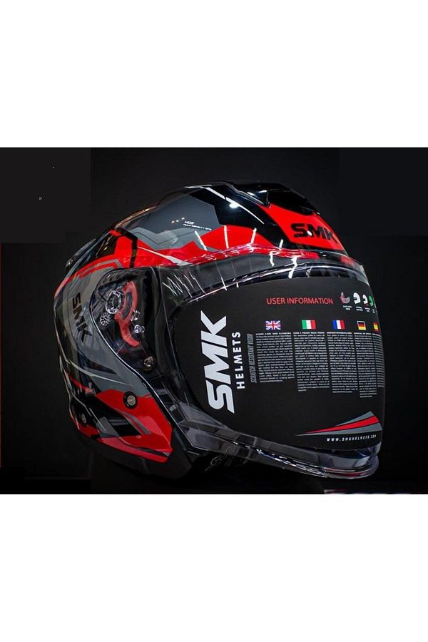 SMK-GTJ Escape Open Helmet - GL 236 M Model 1