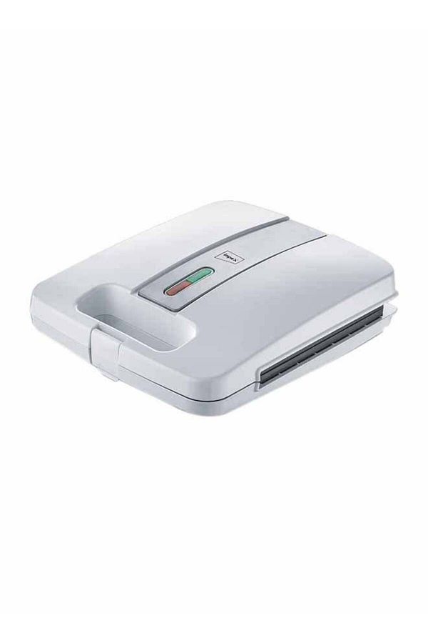 İMPEX-Sandwich Maker Sw3603 - Non Stick Plates, 4 Slice, Cool-touch, Compact Storage, 1400w White 1