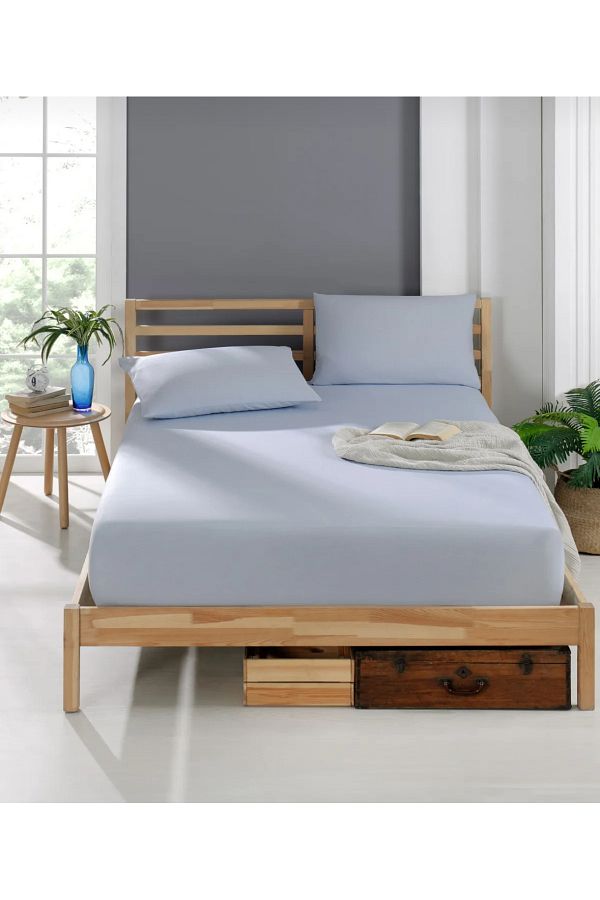 ÇIQRIK HOME-Elastic King Size Bed Sheet Set with Pillowcases (Set with Pillowcases) 1