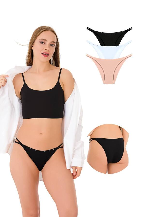 Newlilla-1025 Dupla kötélkőből készült részletes bikinibugyi csomag 1025-v1 1