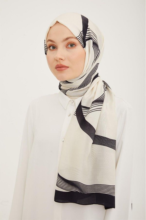 Armine-Geometric Pattern Shawl - Trend 077-042 1
