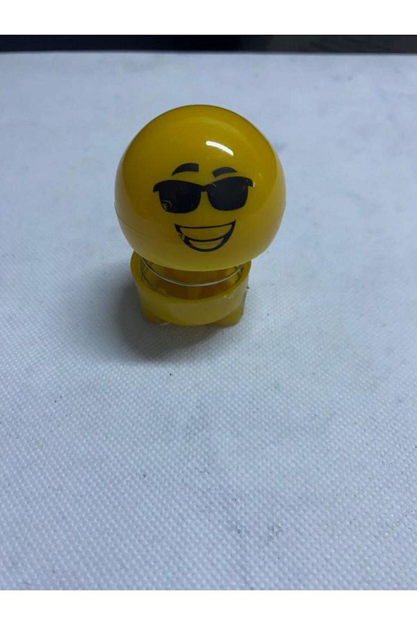 ASTUNİNG-Bouncy Emoji Glasses Face on the Glove Box 1