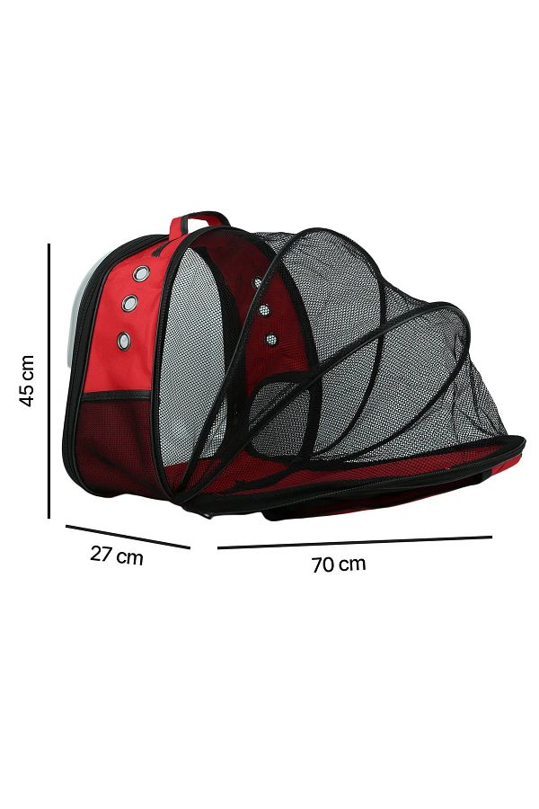 MAMA AVM-Cat and Dog Carrying Bag with Bellows 1