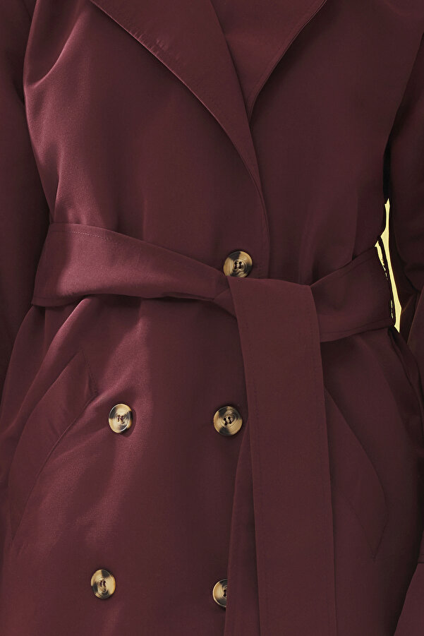 Trench Impermeabile Donna Trendyol Vizon - Lungo, Oversize, Per Guida E Occasioni Casual - Foto 10