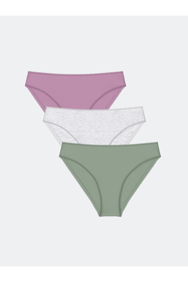 LC Waikiki-Plain Bikini Panties 3 Pack 1