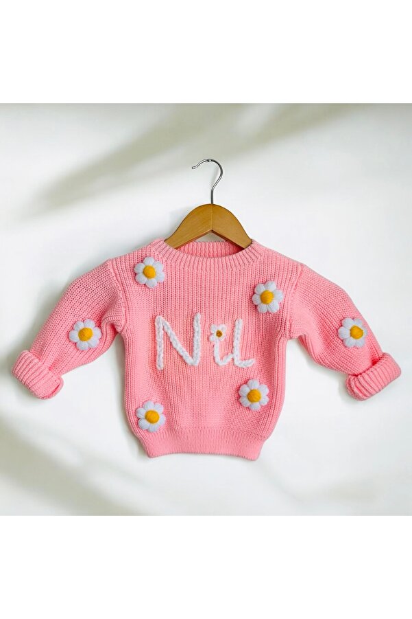 Butik İsimli papatya kazak