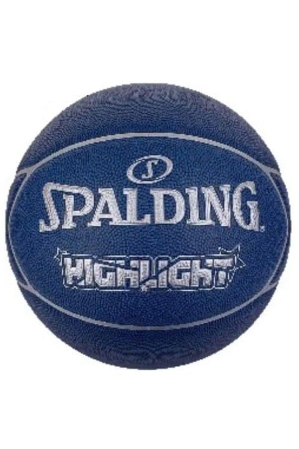 SPALDING-Progrip Spld Highlight Comp Basketball | Blue/silver | Size 7 | Ultimate Performance For All Courts 1