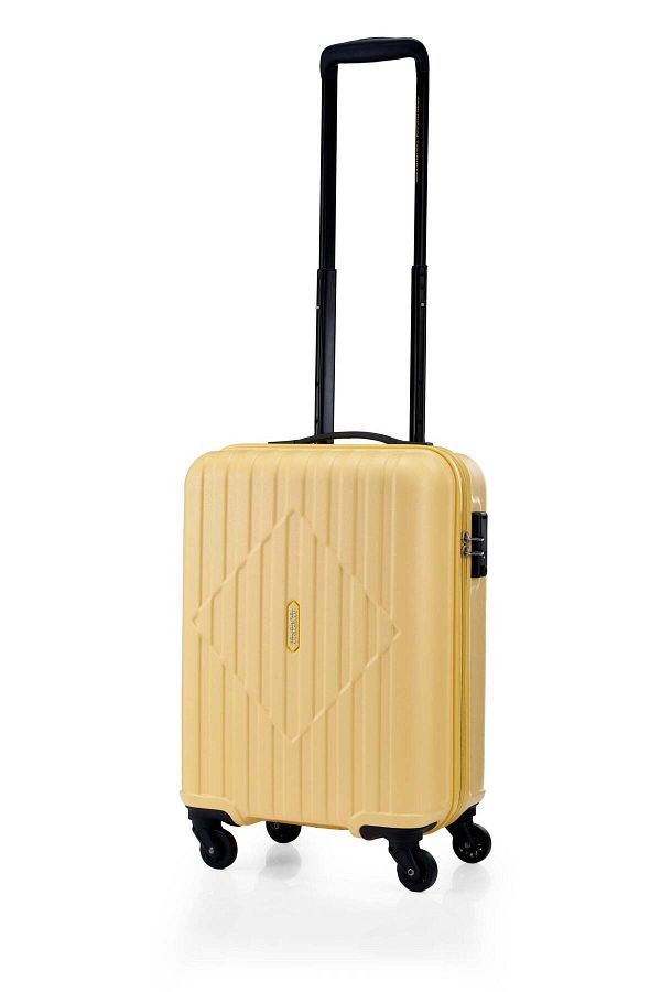 American Tourister-Skytrac Hard Spinner Luggage Yellow 1