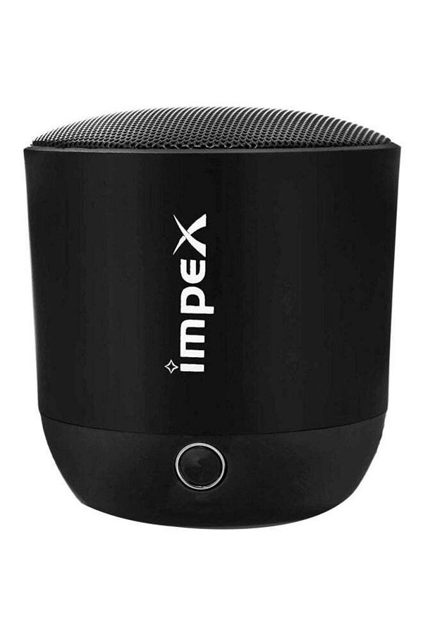 İMPEX-مكبر صوت بلوتوث متعدد الوسائط قابل لإعادة الشحن باللون الأسود 1