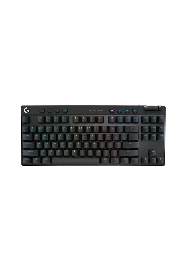 logitech-G Pro X Tkl Lightspeed Rgb Wireless Mechanical Gaming Keyboard with Tactile Switch and Black Color 1
