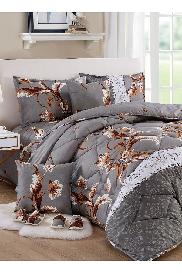 Generic-Comforter Set King Size 10 Pieces Comforter Set Twin Unisex Bedding Set 1