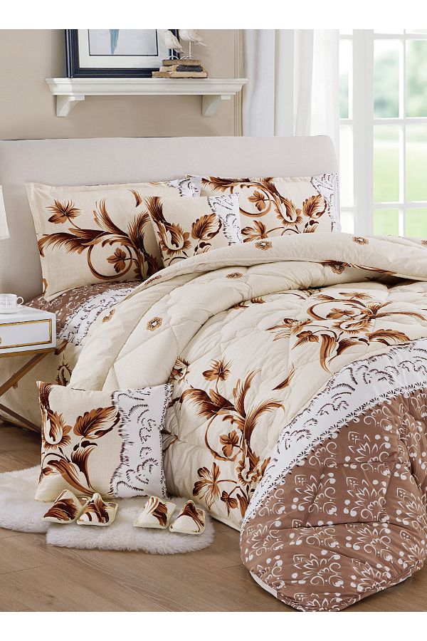 Generic-Comforter Set King Size 10 Pieces Comforter Set Twin Unisex Bedding Set 1