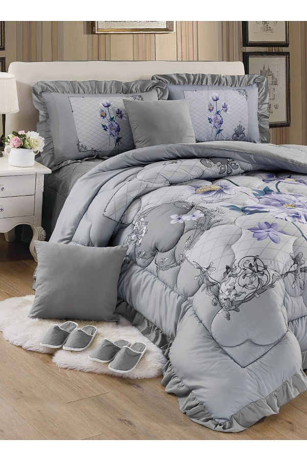 Generic-Comforter Set King Size 10 Pieces Comforter Set Twin Unisex Bedding Set 1