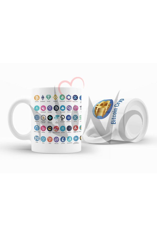 Nino Store-Cryptocurrency Themed Bitcoin Altcoin Logo Copa Gift Mug 1