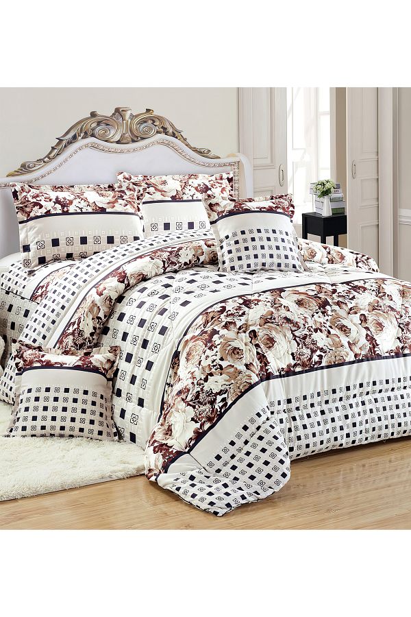 Generic-Comforter Set King Size 6 Pieces Comforter Set Twin Unisex Bedding Set 1