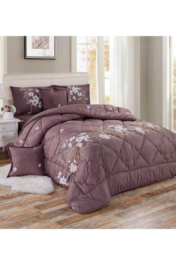 Generic-Comforter Set King Size 6 Pieces Comforter Set Twin Unisex Bedding Set 1