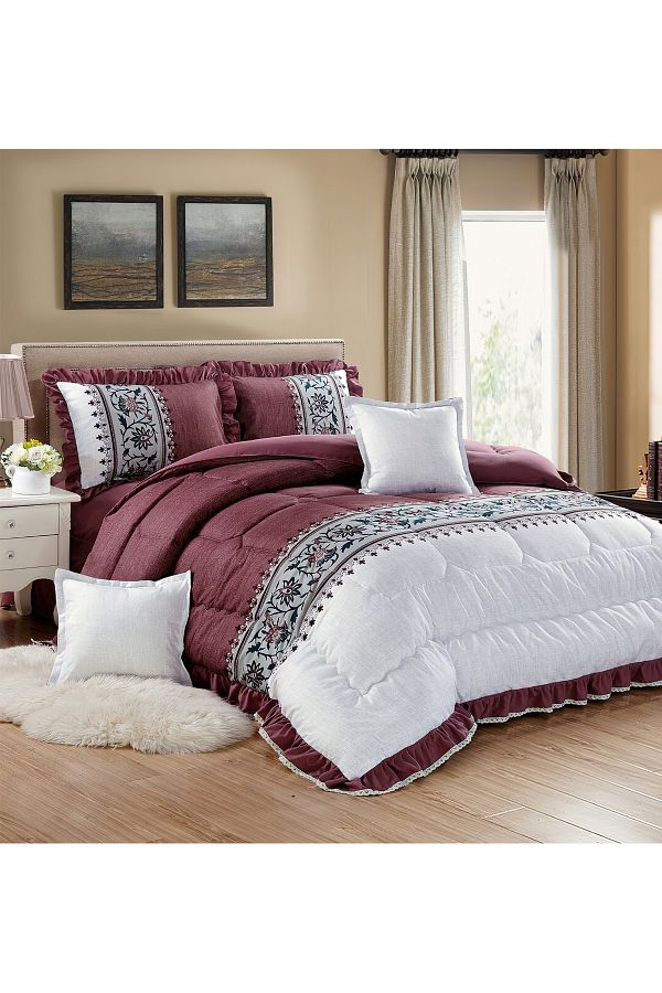 Generic-Comforter Set 4 Piece Single Size Elegant Bedspread Lightweight Comforter Suitable for All Seasons 1