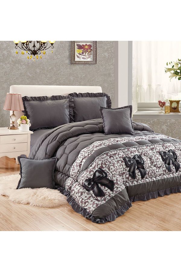 Generic-Comforter Set King Size 6 Pieces Comforter Set Twin Unisex Bedding Set 1