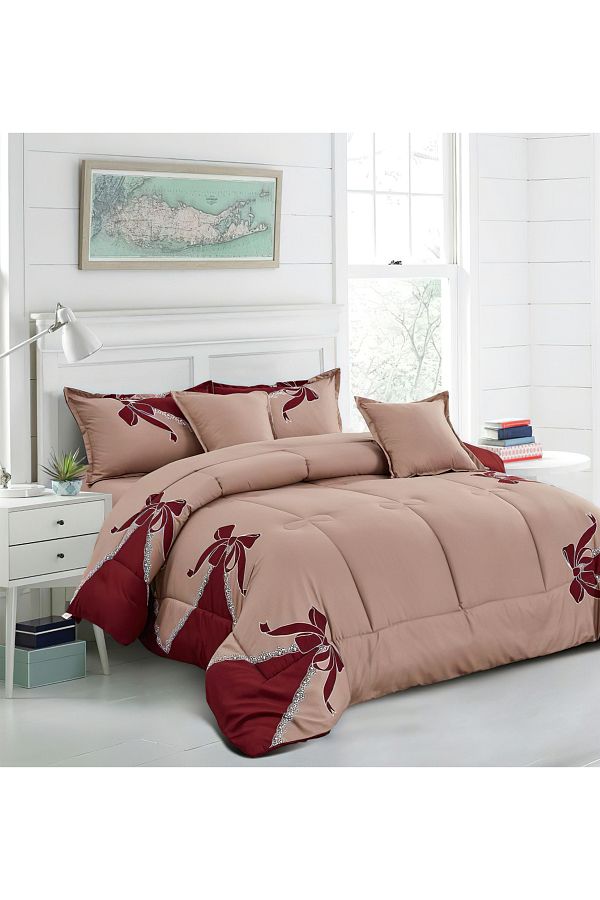 Generic-Comforter Set King Size 6 Pieces Comforter Set Twin Unisex Bedding Set 1