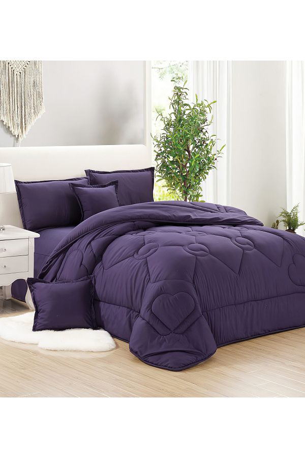 Generic-Comforter Set 4 Piece Single Size Elegant Bedspread Lightweight Comforter Suitable for All Seasons 1