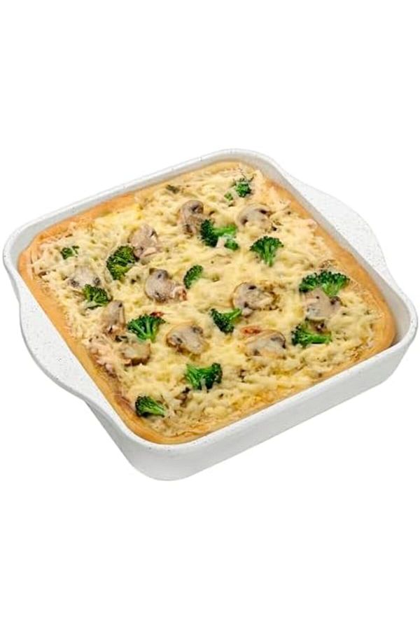 STOREMAX-Jvnnshop Pb-59034-Gr, Clear Tray, 2000Cc, Cream Oven Non-Stick Square New 646268 1