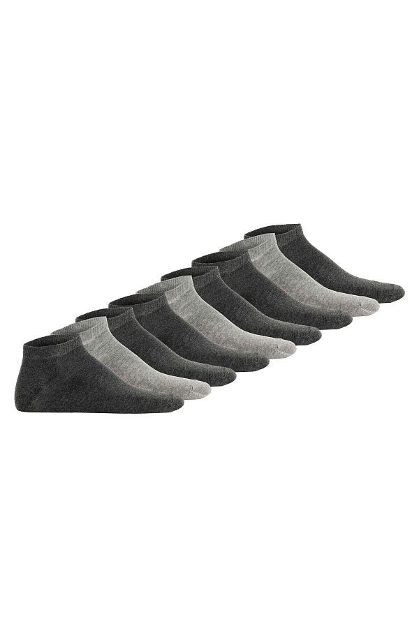Hudson-Unisex Sneakersocken, 9er Pack - Simply, kurze Socken, einfarbig 1
