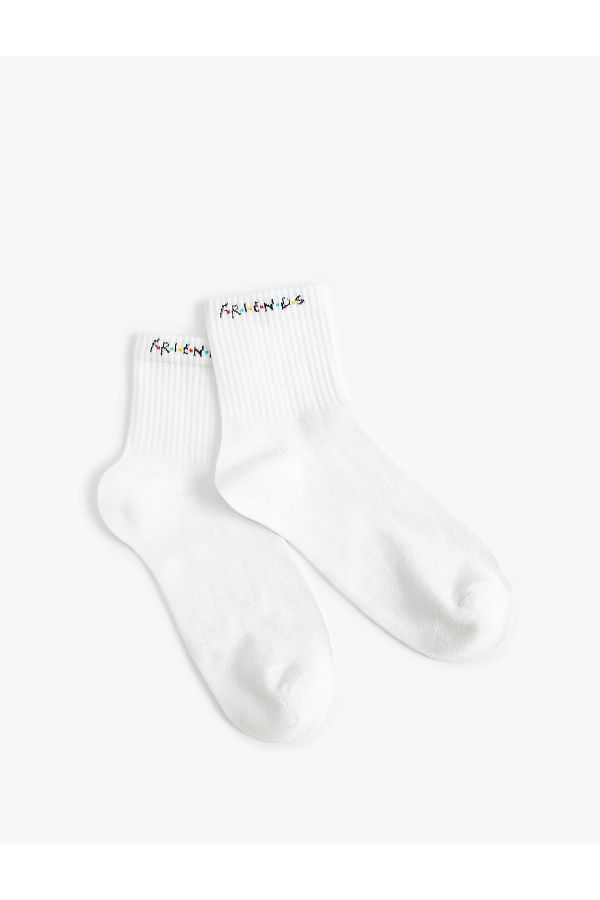 Koton-Friends Socket Socks Licensed Embroidered 1