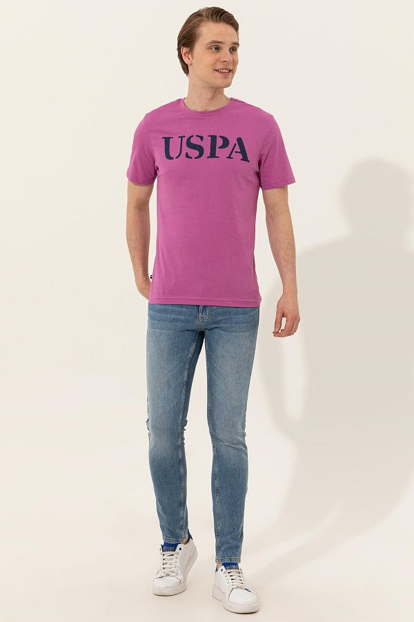 U.S. Polo Assn.-Η.Π.Α. POLO ASSN. Ανδρικό μπλουζάκι Crew Neck Basic 50248569-VR037 1