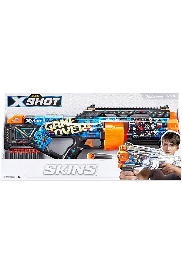 X-Shot-Skins Last Stand Dart Blaster - Game Over 1
