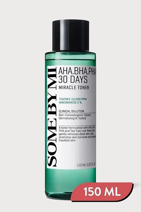 Some By Mi-SOME BY MI AHA.BHA.PHA 30 Days Miracle Toner 150 ml - Toner s kyselinami 1