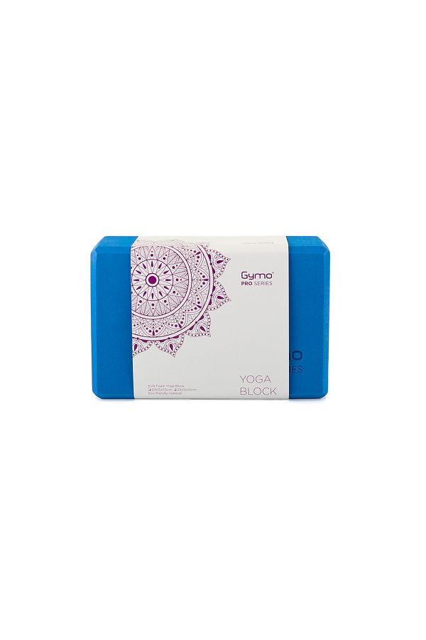 Gymo-Pro Series Large Size Yoga Block Blue 1