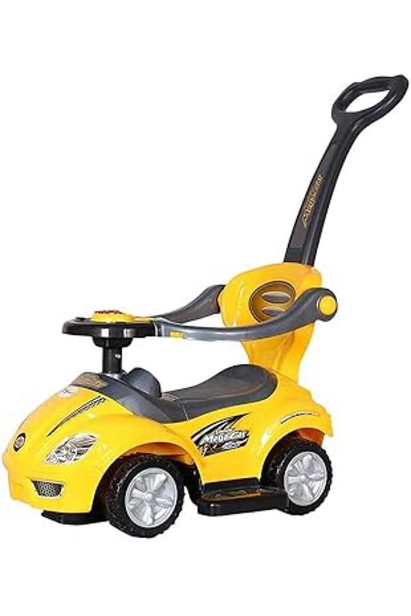 ALBADER-3-In-1 Push Car - Push Toddler Ride on Car, Toy Baby Stroller Walker, Push Ride-On Toys 1