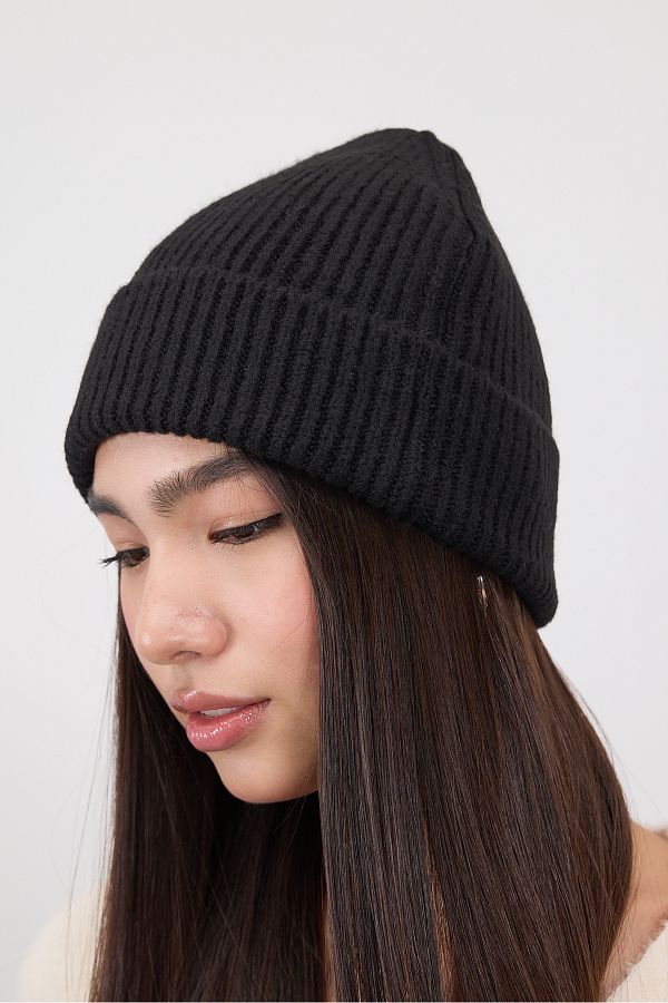 Addax-Şpk3253-F10 Basic Knitwear Beret 1