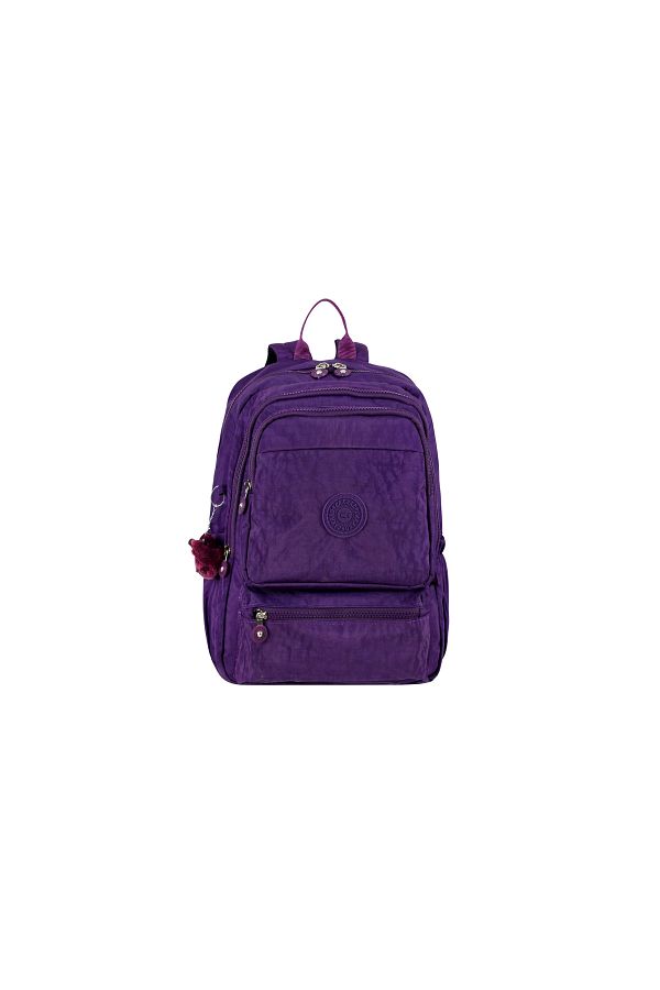 Bliss-Rucsac Crinkle Clinker de dimensiuni mari, rezistent la apă - 15,6 ghiozdan de călătorie pentru liceu 1