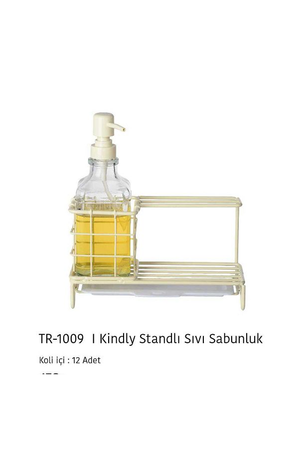 AROW-Liquid Soap Dispenser Set with Stand Kndly 1