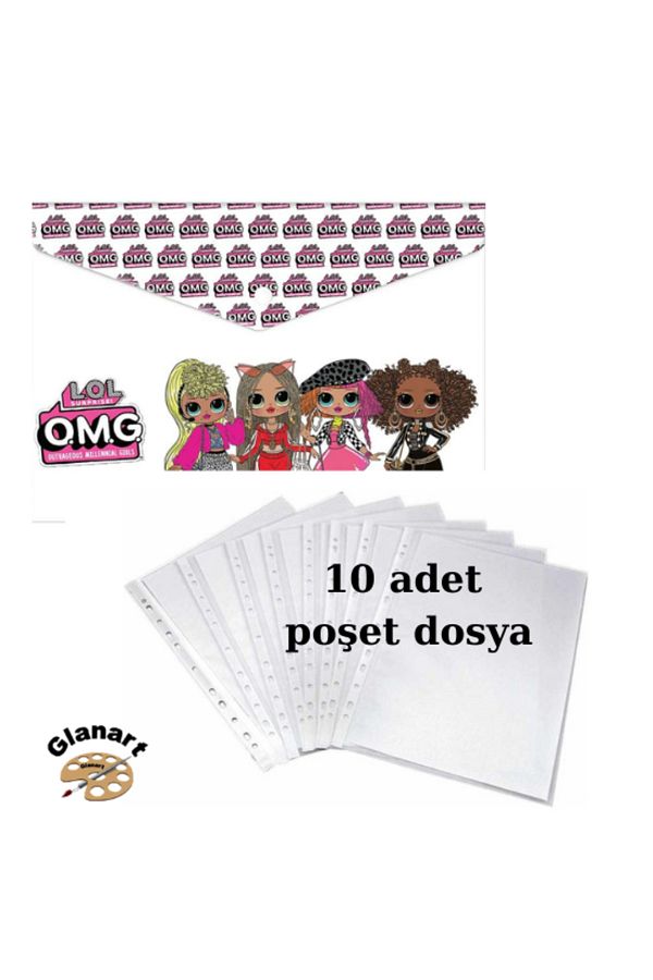 Glanart-A4 Size Snap File +10 Bag File 1