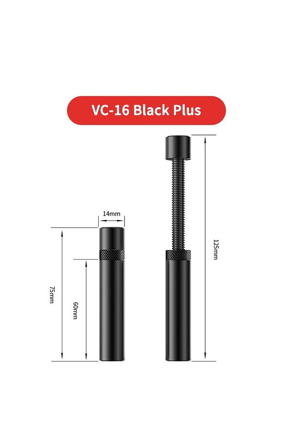 TEUCER-Vc-16 Plus-bk Vc-16 Graphics Card Brace Gpu Support Bracket Universal Video Card Support Adju 1