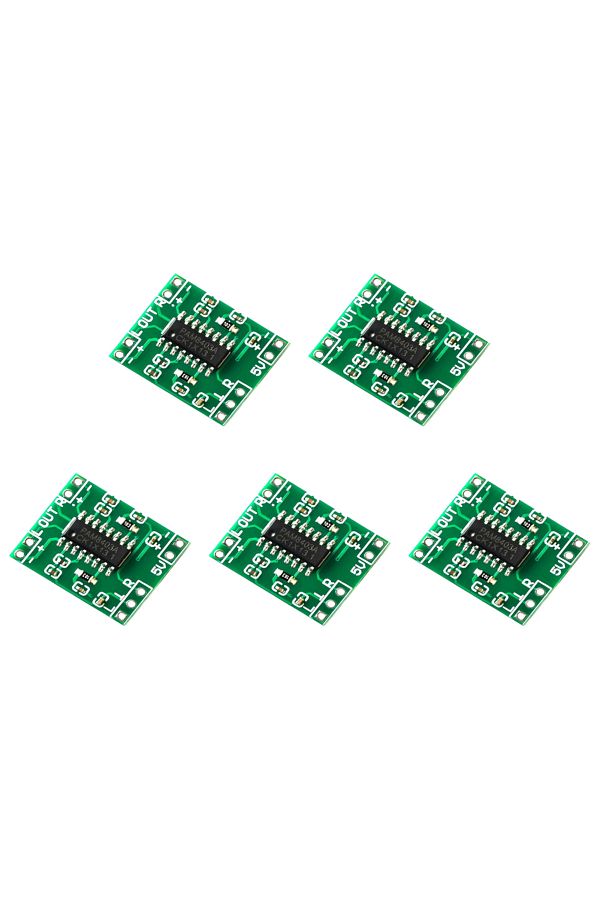 ALLOYSEED-5pcs Pam8403 Mini Power Amplifier Board 2x3w 2-channels Stereo Digital Audio Amplifier Module For Ar 1