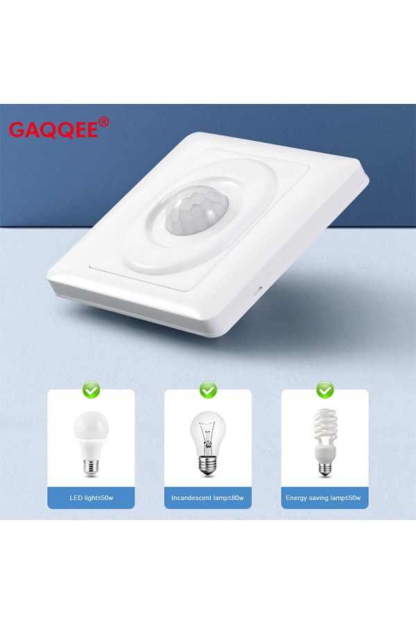 Choice-AC 220V LED PIR Motion Sensor Light Switch Infrared Human Body  Detection Auto On Off Light Smart... 1