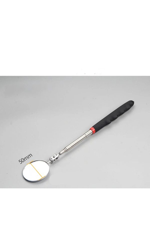 DUTRIEUX-50mmx55cm 360° Inspection Mirror Led Light Telescoping Mirrors Extend Mechanic Tools Inspection Mirr 1