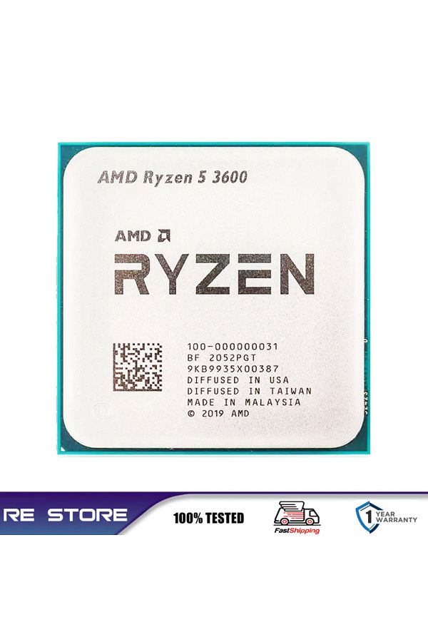 Choice-Amd Ryzen 5 R5 3600 3.6ghz 6-core 12-thread Cpu Processor Lga Am4 1