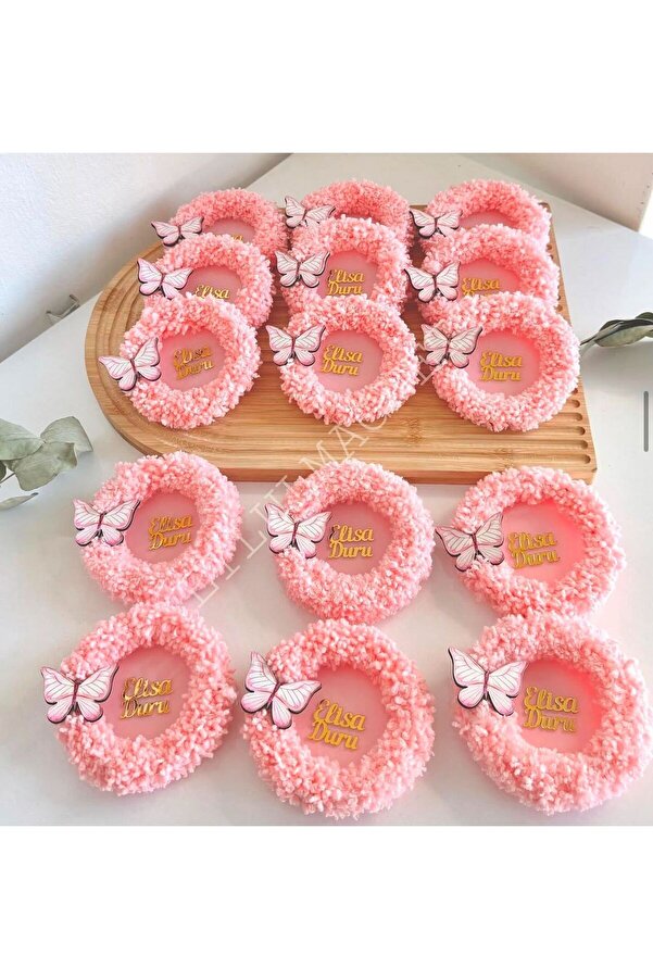 Magnet 20 Adet Söz Nişan Düğün Kız Erkek Bebek Yenidoğan Sünnet Hediyelik Buzdolabı Magneti