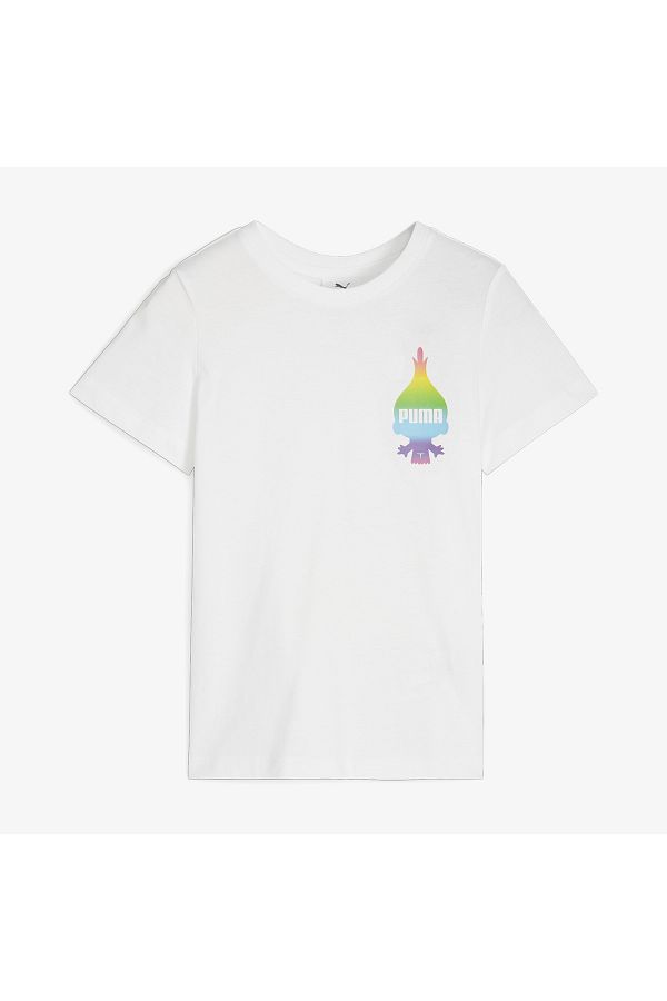 Puma-X Trolls Kids White T-Shirt 1