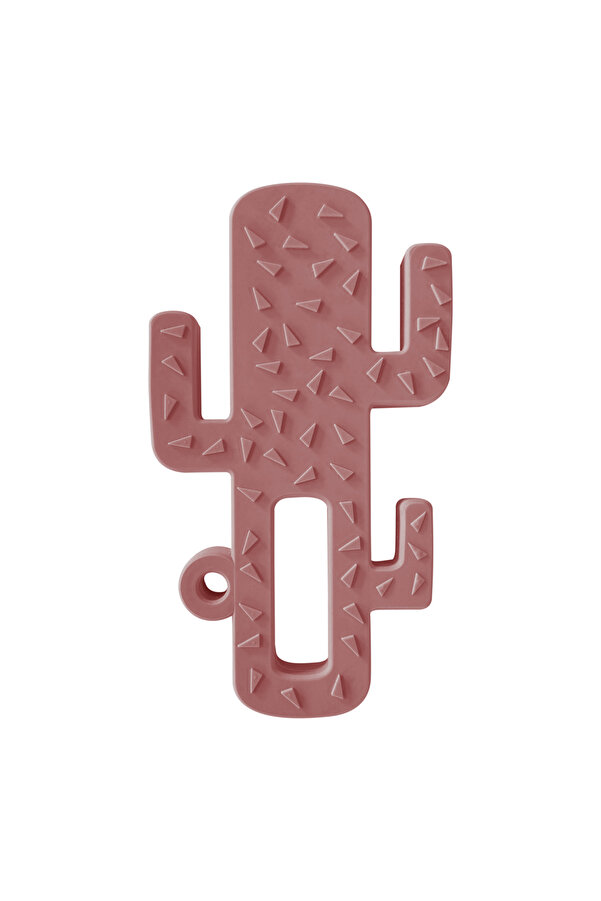 OiOi Silikon Diş Kaşıyıcı Kaktüs - Velvet Rose
