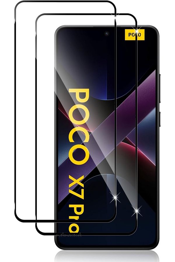 m.tk moveteck-Xiaomi Poco X7 Pro Compatible Full Covering Transparent Flexible Ceramic Unbreakable Nano Glass Screen Protector 1