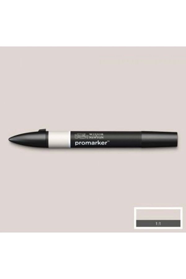 Winsor Newton-قلم رسم برسومات كحولية مزدوجة الأطراف من Promarker باللون الرمادي الدافئ 1 134 (WG1) 1
