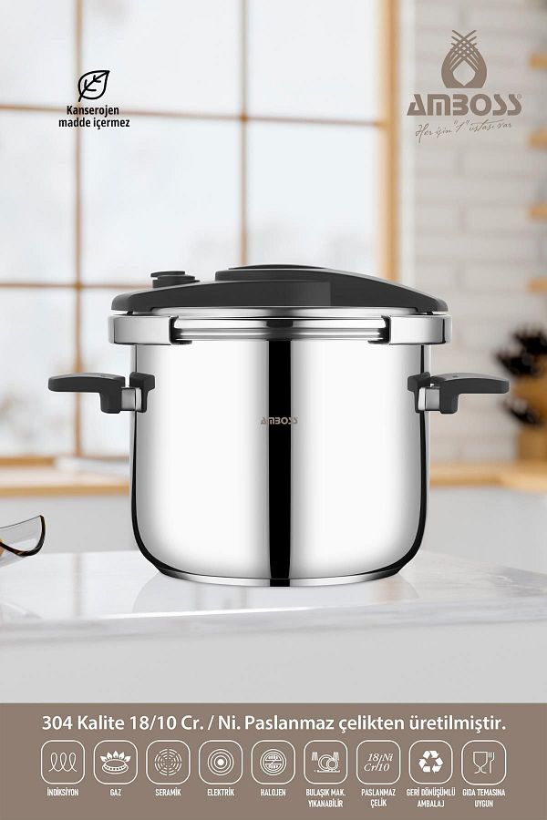 Amboss-AMBOSS ENIO PRESSURE COOKER 10 L - Ø 26 cm 1