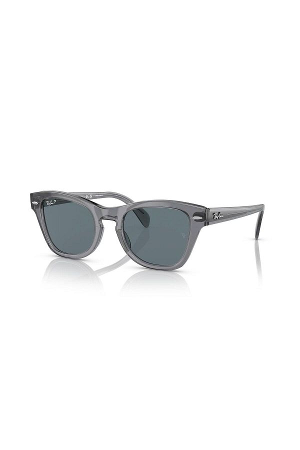 Ray-Ban-نظارة شمسية مستقطبة باللون الرمادي الشفاف للجنسين Rb 0707s 66413r 53 1