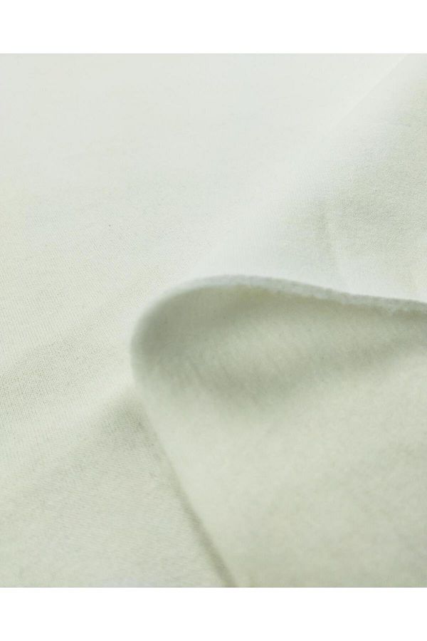 Kumaş Parça-Cream Ecru Raster 3 Thread in Color - Width 180cm X Length 100cm 1